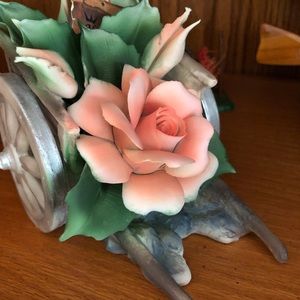 Copodimonte wheelbarrow